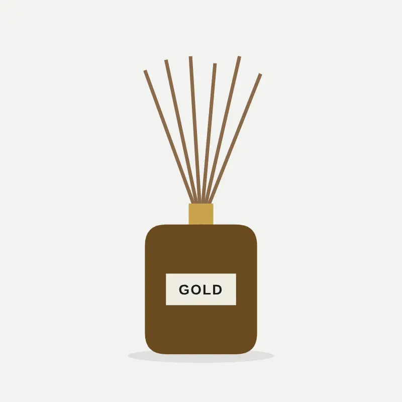 Gold Rush Reed Diffuser